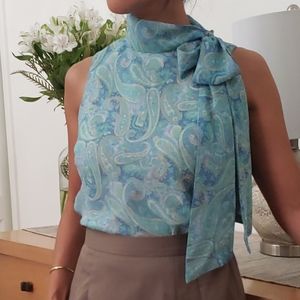 Liz Claiborne paisley blouse